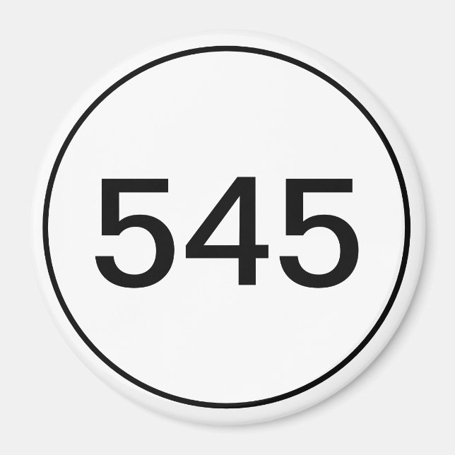 Imán de coches de ciclismo de 545 millas (545 km)  (Frente)