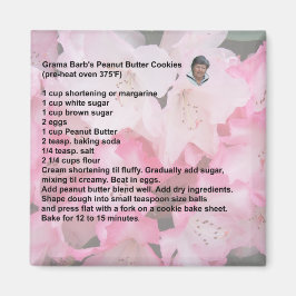 imán de cocina con mantequilla de maní de Grama Ba