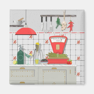 imán de cocina italiana