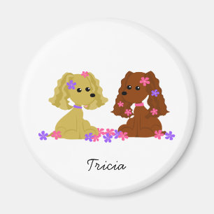 Imán de cocker spaniel