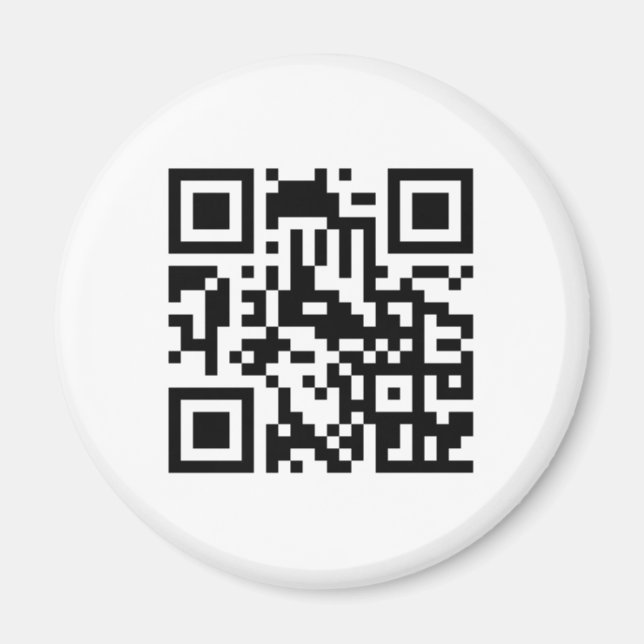 Imán de código QR (Frente)