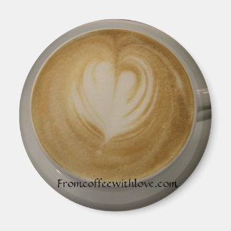 Imán De Coffee With Love Magnet - Personalizado