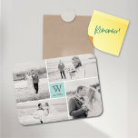 Imán de Collage de fotos monograma de Boda de bloq<br><div class="desc">Diseñado por fat*fa*tin. Fácil de personalizar con su propio texto,  foto o imagen. Para solicitudes de personalizados,  por favor contacte directamente con fat*fa*tin. Se cobran cargos por personalizado. www.zazzle.com/fat_fa_tin www.zazzle.com/color_therapy www.zazzle.com/fatfatin_blue_knot・・・・・・・. www.zazzle.com/fatfatin_red_knot www.zazzle.com/fatfatin_mini_me www.zazzle.com/fatfatin_box</div>