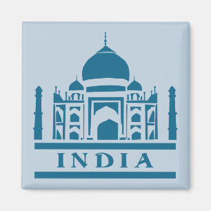 Imán de color personalizado INDIA