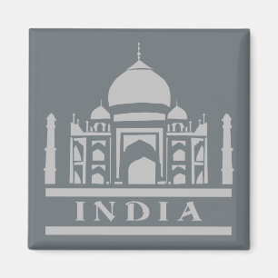 Imán de color personalizado INDIA