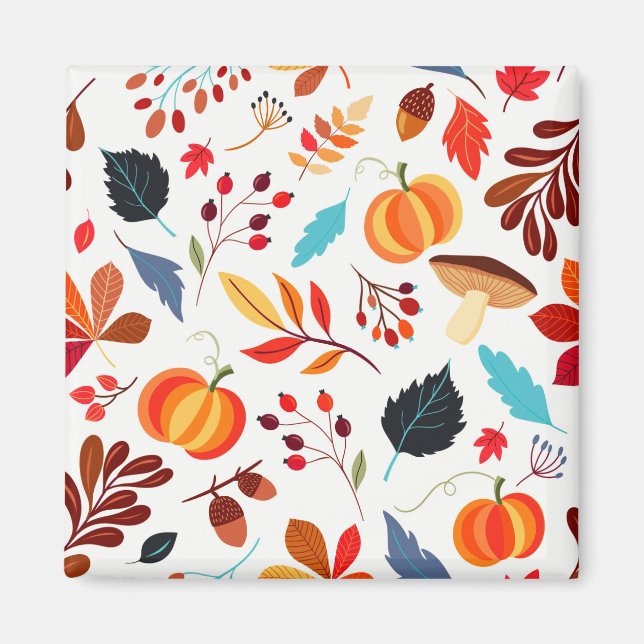 Imán de colores felices (Frente)