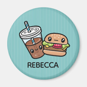 Imán de comida chatarra