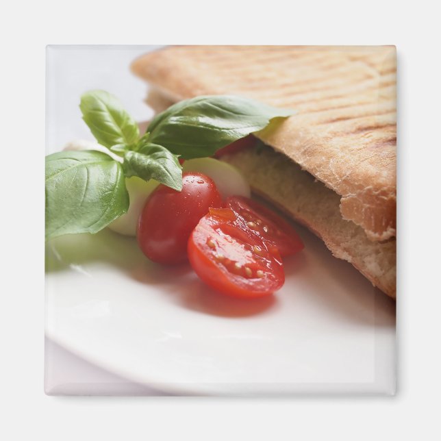 Imán de comida italiana (Frente)