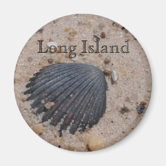 imán de concha de vieira de Long Island