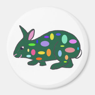 Imán de conejo de Pascua