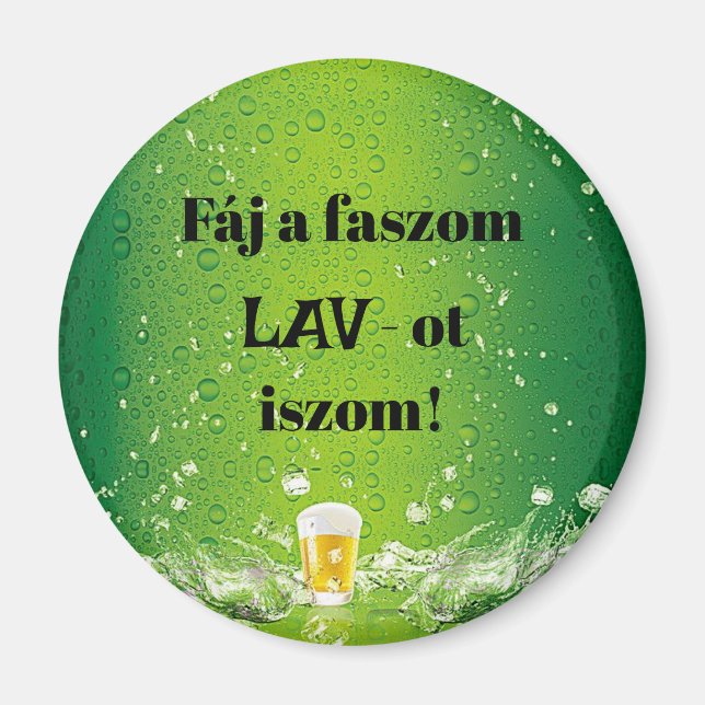 Imán de consolador LAV bebo! imán de nevera (Frente)