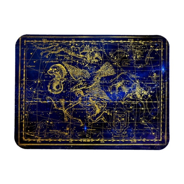 imán de constelación delphinus (Horizontal)