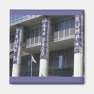 imán de construcción de Trump