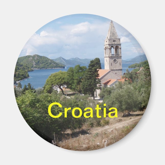 imán de Croacia (Frente)