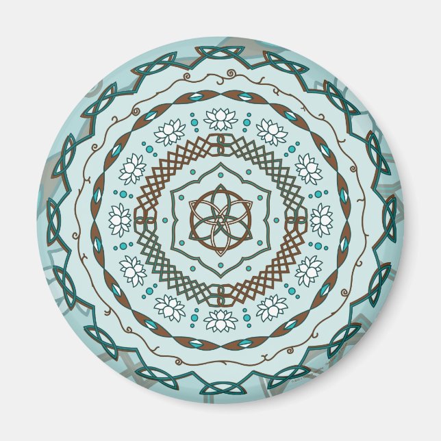 imán de culebra de Lotus (Frente)