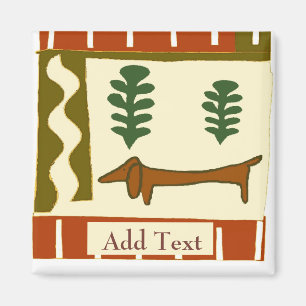 Imán de Dachshund