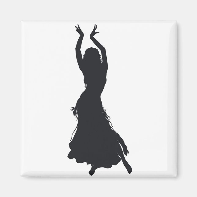 imán de danza del vientre (Frente)