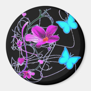 Imán de Deco Floral