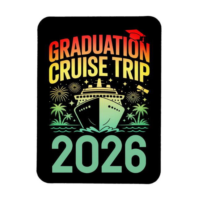 Imán de Decoración de Barco de Crucero (Vertical)