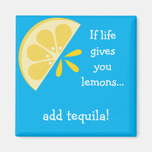 Imán de decoración de hogar con temas de limón par