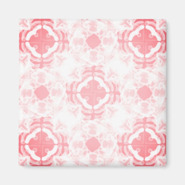 Imán de decoración - Peonía (Frente)