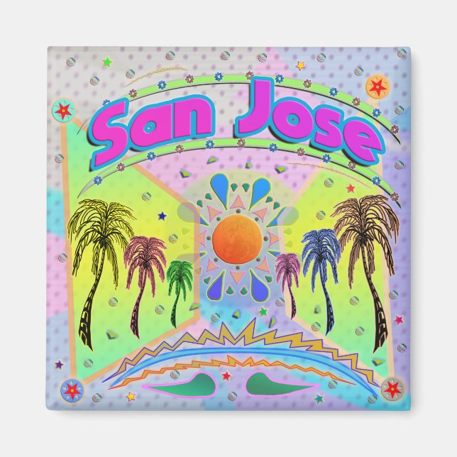 Imán de Deseo Tranquilo de San José (Frente)