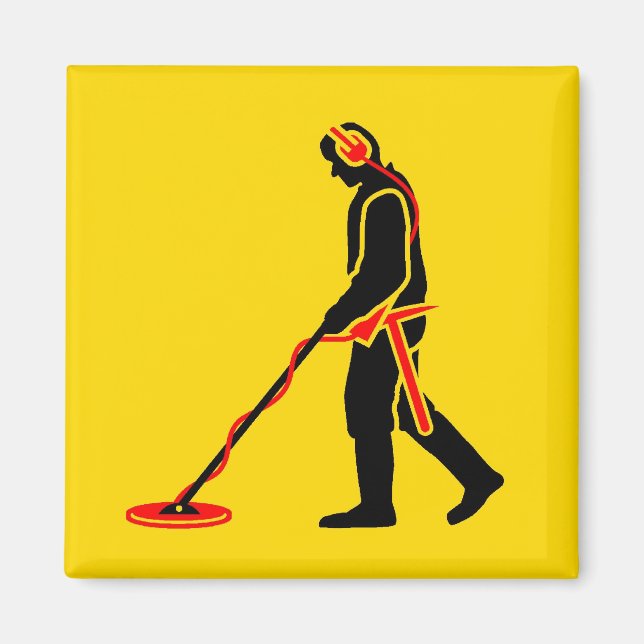 Imán de detección metalizado (Frente)