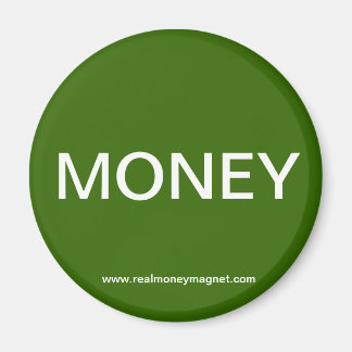 Imán de dinero real