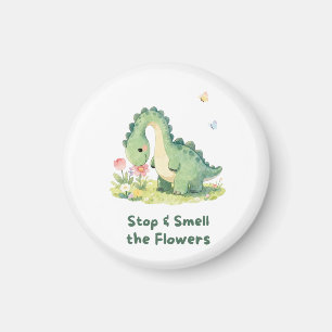 Imán de Dinosaurio Adorable – Detente y Huele las