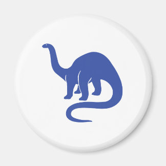 Imán de dinosaurio - Azul
