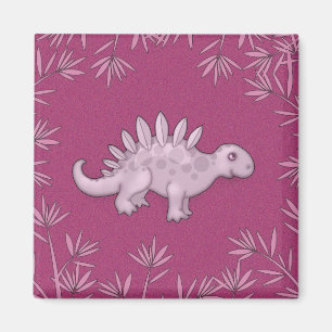 Imán de Dinosaurio Pequeño y Lindo