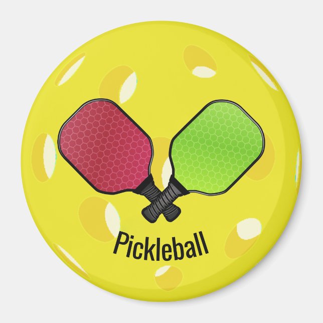 Imán de diseño de remo para bolas de bolas de pell (Frente)