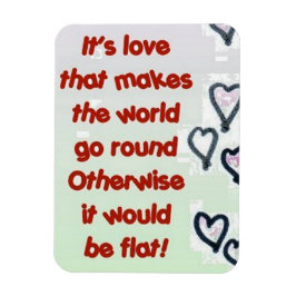 imán de diversión de ronda de amor