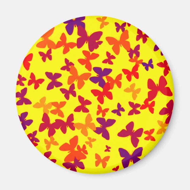 imán de diversión de verano para mariposas (Frente)