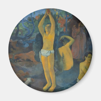 Imán '¿De dónde venimos?' - Botón Paul Gauguin