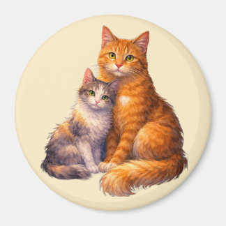 Imán de Dos Gatos