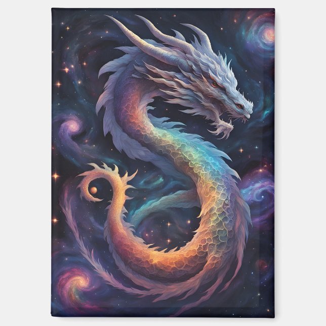 imán de dragón cósmico (Anverso)