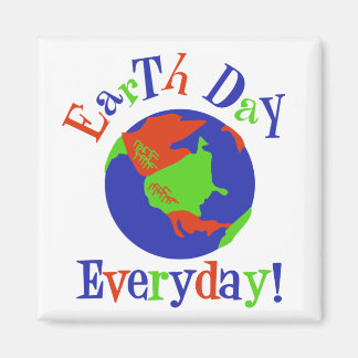Imán de Earthday