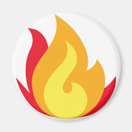 Imán de Emoji de incendios 