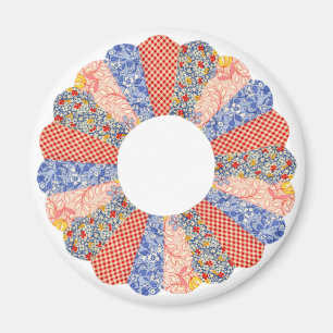 Imán de encargo del edredón de la placa de Dresd