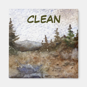 Imán de estado del lavaparabrisas