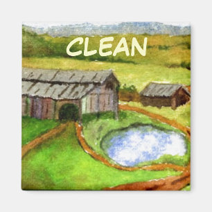 Imán de estado del lavaparabrisas