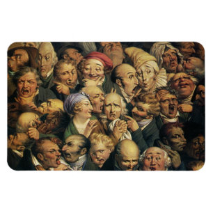 imán de expresiones de Daumier