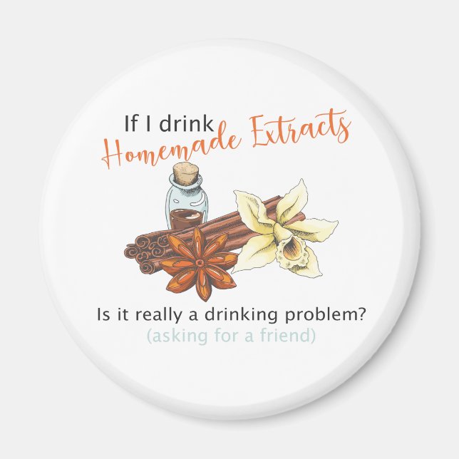 Imán de extracto casero, imán de extracto diverso (Frente)