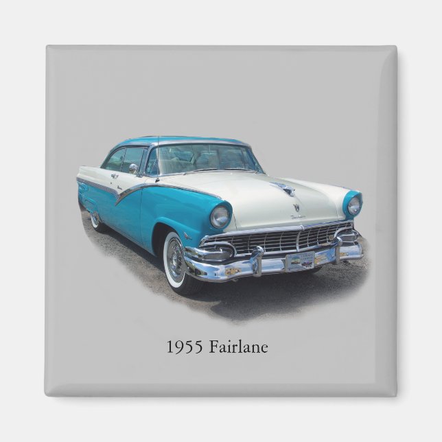 imán de Fairlane de 1955 (Frente)