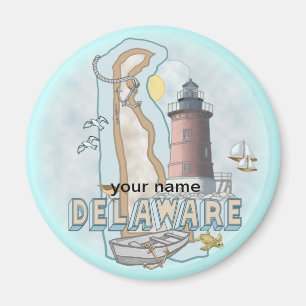 Imán de faro de Delaware
