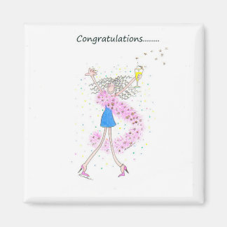 imán de felicitaciones