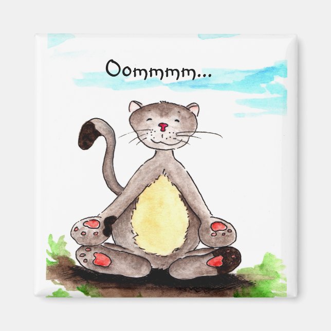 imán de felino (Frente)