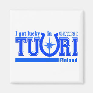 Imán de Finlandia Tuuri - personalizable