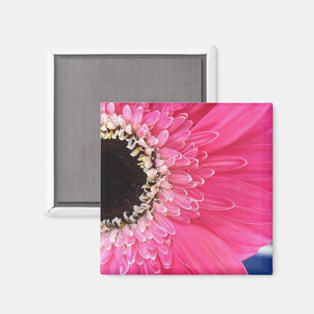 Imán de flor (Anverso/Reverso)